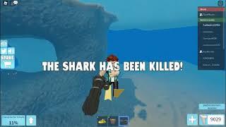  AUTHENTIC CAÇANDO O TUBARÃO. PARTE 1 | Roblox - SharkBite 