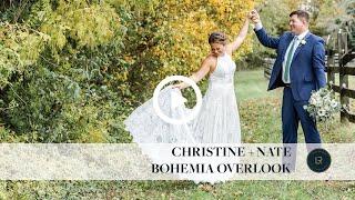 Christine + Nate {Married} | Final Film | Bohemia River Overlook Wedding | Radiant Films Wedding