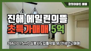 [창원아파트 매매] 진해 에일린의뜰 39py/심봉사도 입틀막할 뷰/ 전세안고매매