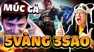 5 VÀNG 3 SAO TUỔI GÌ??? | GHIỀN ĐTCL | TFT SET 13 #tft #dtcl #dautruongchanly #ghiendtcl