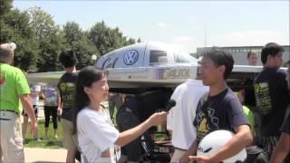 American Solar Challenge 2012 Interview of CalSol/ Univ of CA Berkeley at Finish Line.wmv