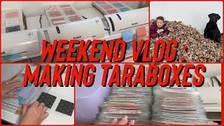 weekend in my life : etsy orders | making taraboxes | black friday orders