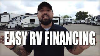 Easy RV In-House Financing & Fast Approvals: Bad Credit Is No Problem