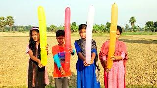 outdoor fun with Rocket Balloon and learn colors for kids by I kids episode -478.