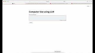 Computer Use Using Langchain and OpenAI