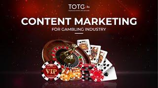 Content Marketing For Gambling Industry