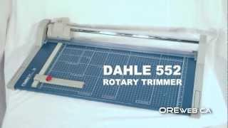 Paper Trimmer Cutter - Dahle 552 Professional Rotary