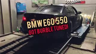 BMW 550i Got Burble Tuned!