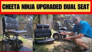 ️ How to Install Dual Seats on the Cheeta Ninja Mobility Scooter | Step-by-Step Guide