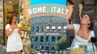 ROME ITALY VLOG: exploring the city, eating pasta & trying all the desserts