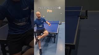 The Ghost Serve Like A #pingpong #tabletennis