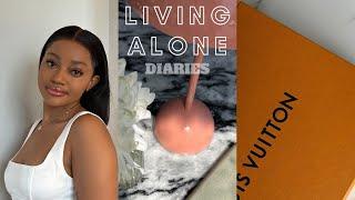 #vlog: living alone diaries in Cape Town   content day, luxury unboxing, work and more