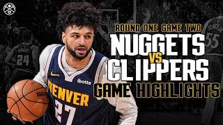 Denver Nuggets vs. LA Clippers | Full Round 1 Game 2 Highlights  | 2025 NBA Playoffs