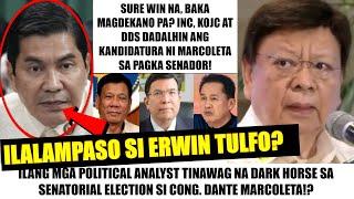 Matapos MAG FILE ng COC | INC, KOJC at DDS, DADALHIN si MARCOLETA?| TULFO POSIBLENG MALAGLAG sa #1?!