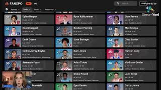 late night let's talk hoops! nba draft eve eve and trades!!! - mock draft live