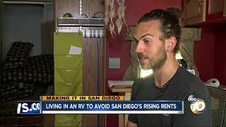 Making It In San Diego: Living in an rv to avoid rising rent