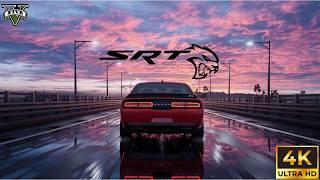 Epic Sunset Drive with Dodge Challenger | Cinematic Gameplay | GTA V