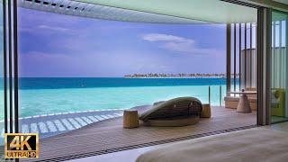 Lagoon Pool Villa, Ritz Carlton Maldives - 4K with relaxing Spa ambience