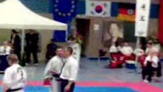 Chris Quenby European Taekwondo team finals 2006