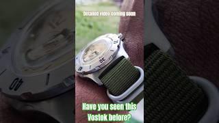 Vostok you may have never seen #vostok #automaticwatch #madeinrussia