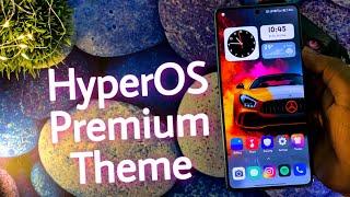 HyperOS Premium Theme For Any Xiaomi Devices | New System Ui | #hyperos