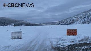 Dawson City ice bridge opens for season