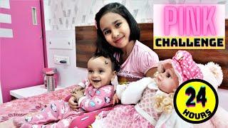 24 hours pink challenge  | #LearnWithPari