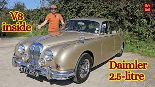 Smooth classic V8! Daimler 2.5 Litre is a delicious drive