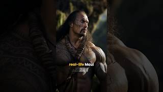 The Rock as Maui in live-action Moana