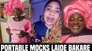 Portable Finally Releases Mockery Music Track To MOCK Laide Bakare After She Replies Him Online