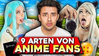 9 ARTEN von Anime-Fans die JEDER kennt.. | Kurono