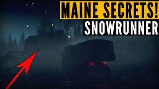 Exploring the SnowRunner SECRETS of Phase 6 Maine