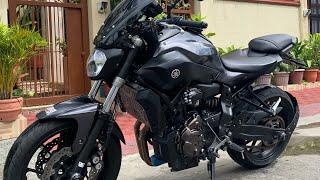 Yamaha MT-07 sound check akrapovic