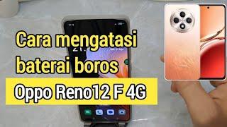 Cara Agar Hp Oppo Reno12 F 4G Tidak Boros Baterai