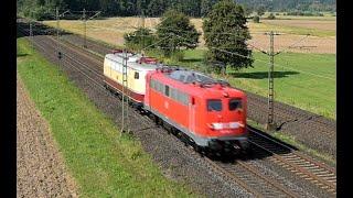 Rennen Regionalbahn vs. ICE und Überführung DB Museum Koblenz