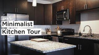 MINIMALIST KITCHEN TOUR