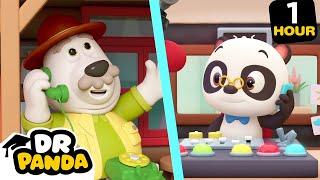 Dr. Panda's Helping Hands | Interactive Learning Cartoons for Kids | Full Episodes | Dr. Panda