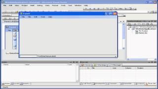 Visual Basic Video Tutorial - Volume 1- Lesson 04:  Menus & ToolBar Controls