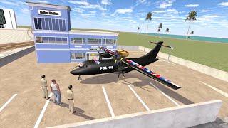 Franklin Made New Police Big Airoplane ll Indian Bike Driving 3d