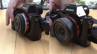 Viltrox 28mm F4.5 vs 7Artisans 18mm F5.6 - Short Comparison, Sharpness Test