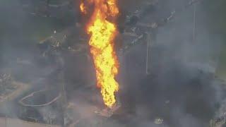 Massive explosion, fire threatens homes l FOX 10 Talks