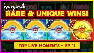 MASSIVE JACKPOT and the SECRET Huff N' Even More Puff Feature! Top Casino Moments LIVE! (Ep. 11)