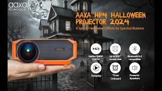 AAXA HP4 Halloween Projector (2024 Upgrade)