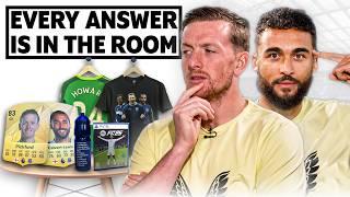 They didn't know that every answer was in the room!  | Pickford v Calvert-Lewin in prank quiz!