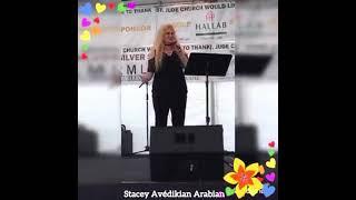 Stacey Avédikian Arabian Host of St. Jude Cultural Festival in Los Angeles, California