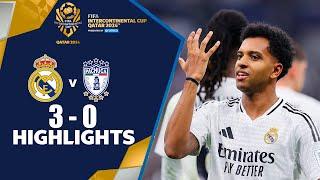 Real Madrid - Pachuca 3-0 Highlights | FIFA Intercontinental Cup - 2024