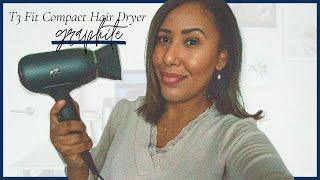 NEW T3 *GRAPHITE* Fit Compact Hair Dryer | Review & First Impressions | Nicole Fiona Davies