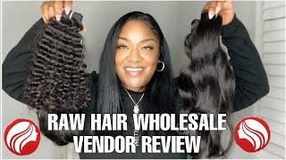 RAW HAIR WHOLESALE VENDOR REVIEW| FREE HAIR VENDOR LIST!!