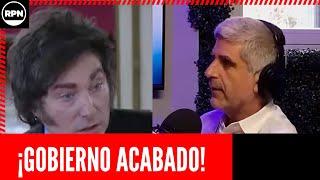 ¡GOBIERNO ACABADO! Periodista de LN+ le soltó la mano a Milei: "Proyecto autoritario"