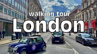 London Walk in the Evening, Mayfair, Bond Street, St James’s, Central London Spring Walk 4k, Uk